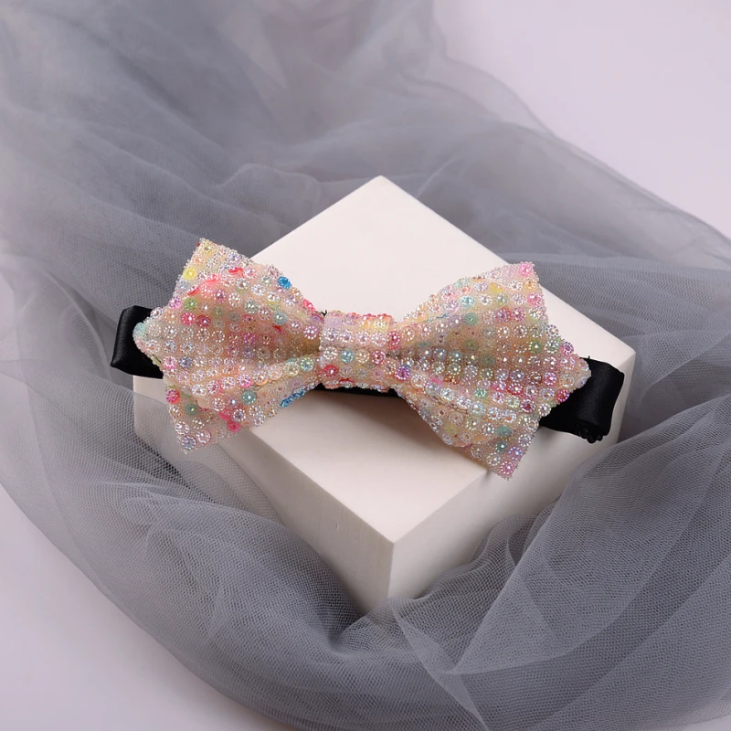 Shiny Diamond Stage Performance Wedding Hosting Children's Performance Fashion Handmade Bow Tie 
Shiny Diamond Stage Performance Wedding Hosting Children's Performance Fashion Handmade Bow Tie