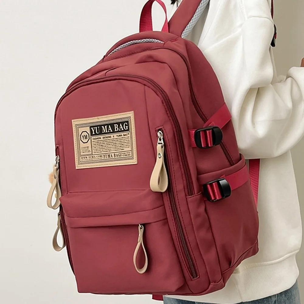 Waterproof Large Capacity Students Backpack Zipper Multi Pocket Nylon School Bag Leisure Casual Teenage Daypack Travel
Waterproof Large Capacity Students Backpack Zipper Multi Pocket Nylon School Bag Leisure Casual Teenage Daypack Travel