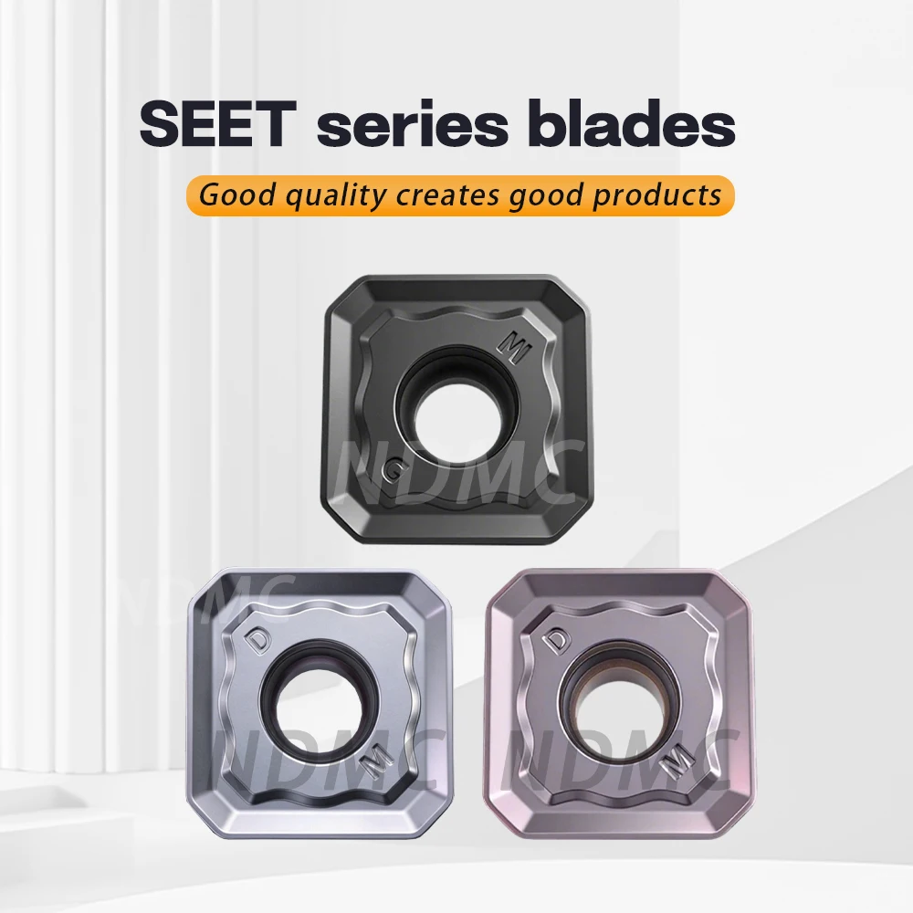 SEET Series Blades Fast Forward To Blade SEET12T3-DM Open Coarse 45 Degrees Square Groove Stainless Steel Milling Machine Blades
SEET Series Blades Fast Forward To Blade SEET12T3-DM Open Coarse 45 Degrees Square Groove Stainless Steel Milling Machine Blades