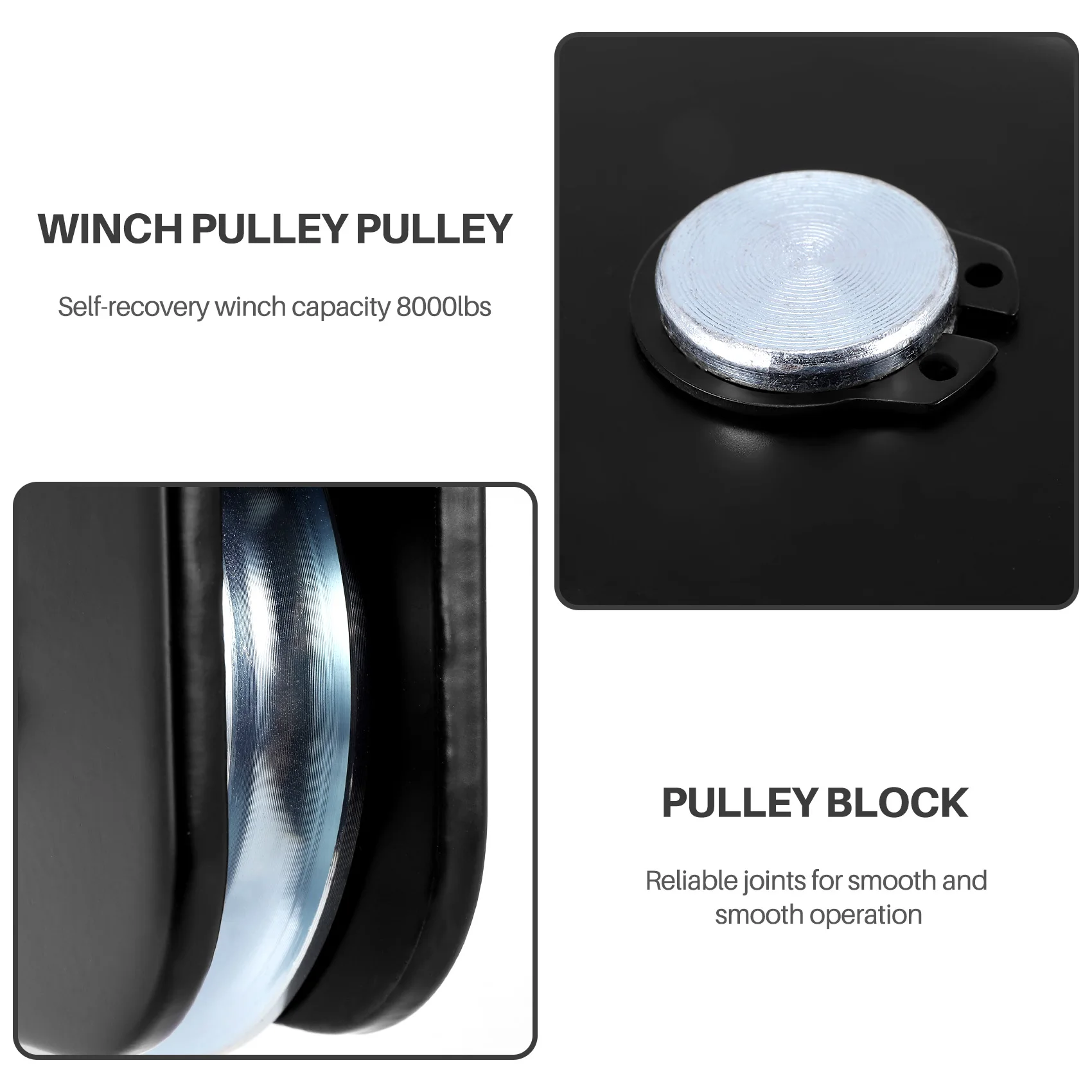 New Shown-Winch Snatch Block Pulley Block Heavy Duty 4 Ton (8000 Lbs) Moving Pulley Splint
New Shown-Winch Snatch Block Pulley Block Heavy Duty 4 Ton (8000 Lbs) Moving Pulley Splint