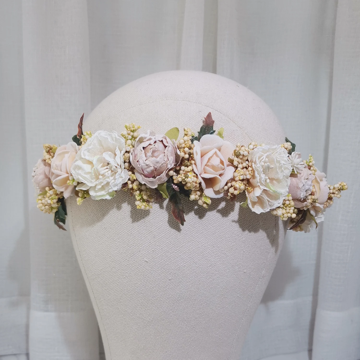 Champagne Flower Crown For Girl Dress Hair Accessories Wedding Bridal Headband Headdress Ornament Kids Children Floral Garland
Champagne Flower Crown For Girl Dress Hair Accessories Wedding Bridal Headband Headdress Ornament Kids Children Floral Garland
