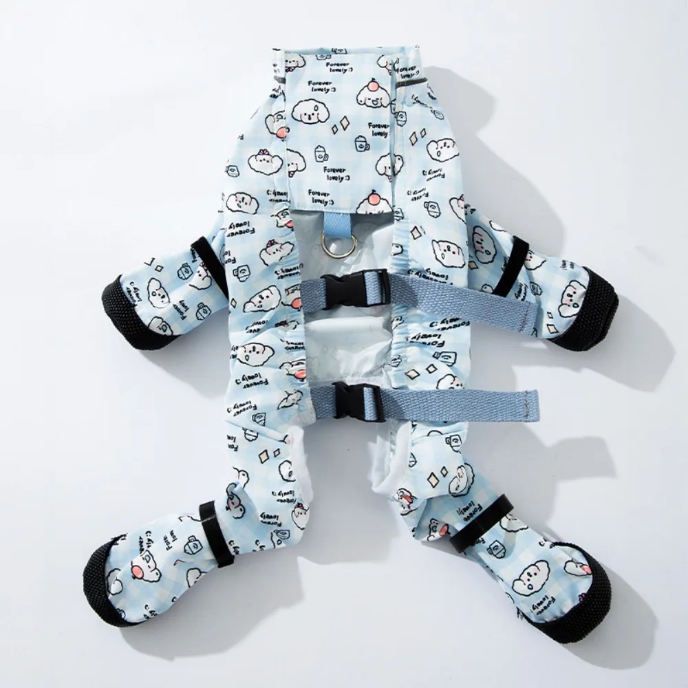 Reflective Stripe Pet Strolling Going Out Pants Full Leg Protection Dust-proof Dog Boot Leggings Back Adjustable Anti-Slip
Reflective Stripe Pet Strolling Going Out Pants Full Leg Protection Dust-proof Dog Boot Leggings Back Adjustable Anti-Slip