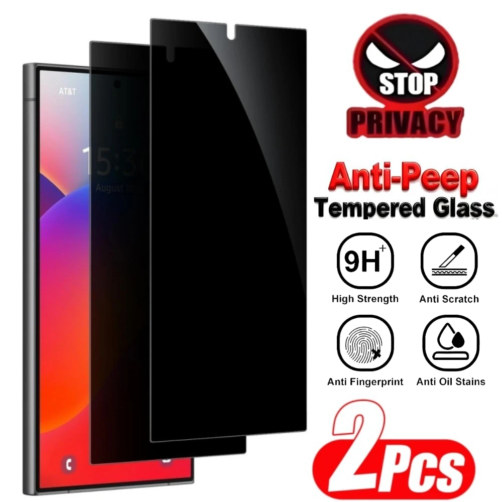2Pcs Privacy Full Screen Protector for Samsung Galaxy S26 S25 S24 Ultra S23 S22 S21 Plus S25 S24 FE Frosted Anti-Scratch Glass
2Pcs Privacy Full Screen Protector for Samsung Galaxy S26 S25 S24 Ultra S23 S22 S21 Plus S25 S24 FE Frosted Anti-Scratch Glass