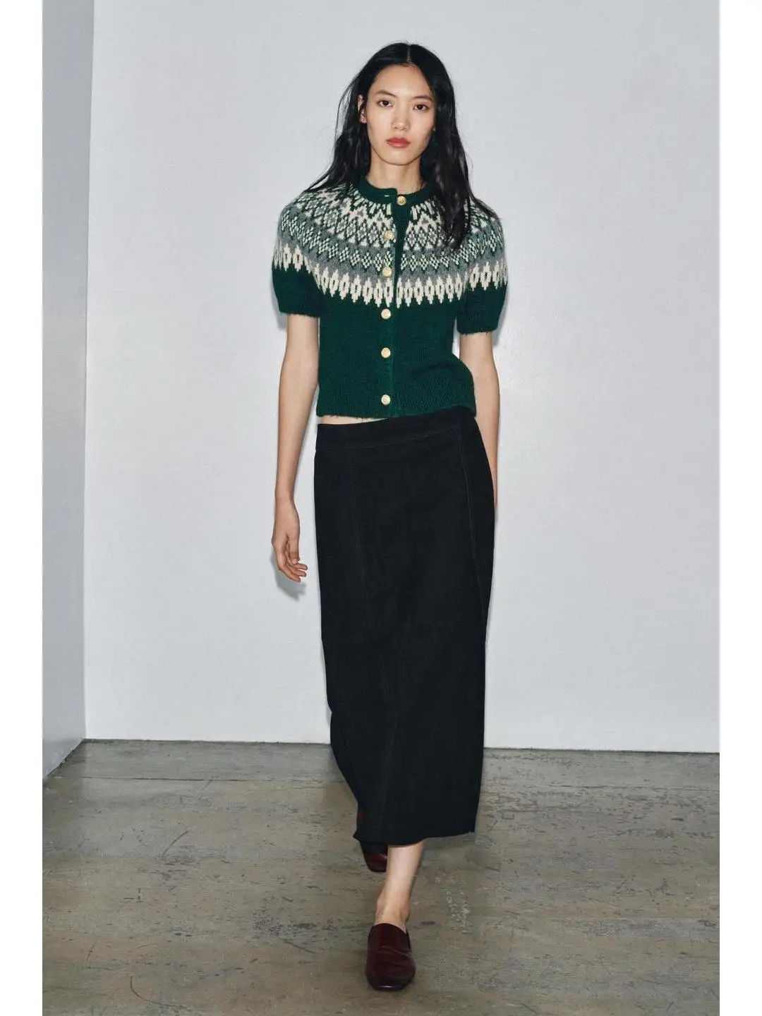 Gold Plated Emed Button Closure ort Sve Knitted Jaet Autumn 2025 Faion Ladies' Clothing round Ne Open Cardigan
Gold Plated Emed Button Closure ort Sve Knitted Jaet Autumn 2025 Faion Ladies' Clothing round Ne Open Cardigan