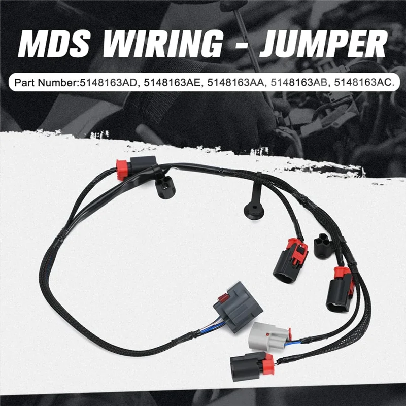 AB96-5148163AD MDS Jumper Wiring For Chrysler 300 Dodge Charger Challenger RAM 1500 Durango Jeep Grand Cherokee Accessories
AB96-5148163AD MDS Jumper Wiring For Chrysler 300 Dodge Charger Challenger RAM 1500 Durango Jeep Grand Cherokee Accessories