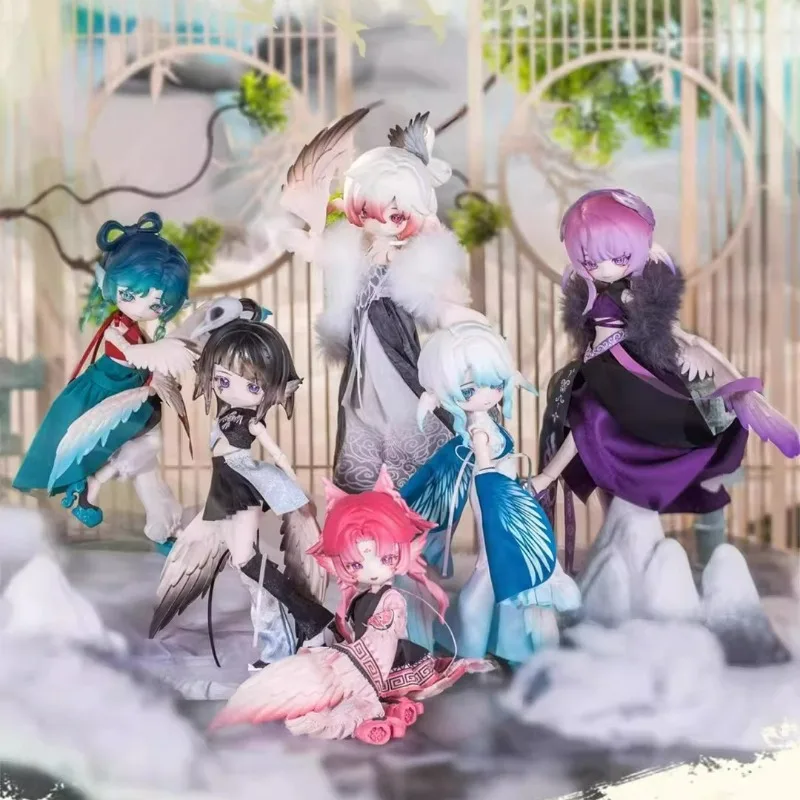 Lulu Ya BJD Yunyu Pavilion Series слепая коробка Mystery Bag подвижные суставы игрушки милый экшн-фигурка аниме модель модный подарок-сюрприз
Lulu Ya BJD Yunyu Pavilion Series слепая коробка Mystery Bag подвижные суставы игрушки милый экшн-фигурка аниме модель модный подарок-сюрприз