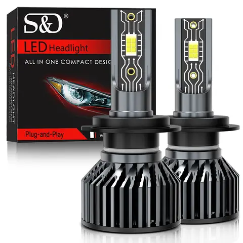 30000LM H1 H4 H7 LED Canbus H8 H11 9005 HB3 9006 HB4 9012 Hir2 9008 H13 Led Bulb 3570 CSP Automobile Kit Turbo Fog Lamp