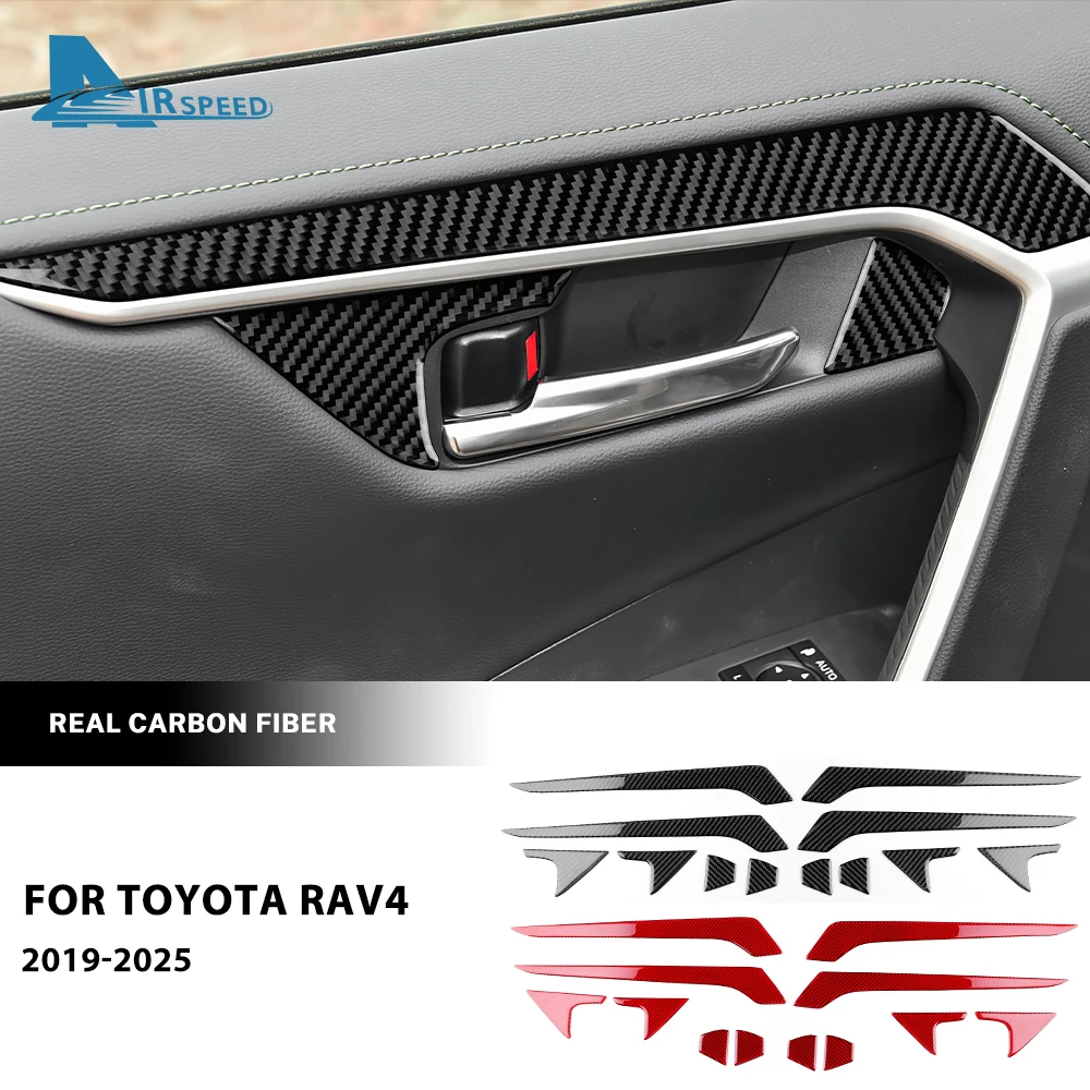 Real Soft Carbon Fiber Sticker For Toyota RAV4 XA50 2019 2020 2021 2022 2023 2024 2025 LHD RHD Car Inner Door Handle Trim Panel
Real Soft Carbon Fiber Sticker For Toyota RAV4 XA50 2019 2020 2021 2022 2023 2024 2025 LHD RHD Car Inner Door Handle Trim Panel