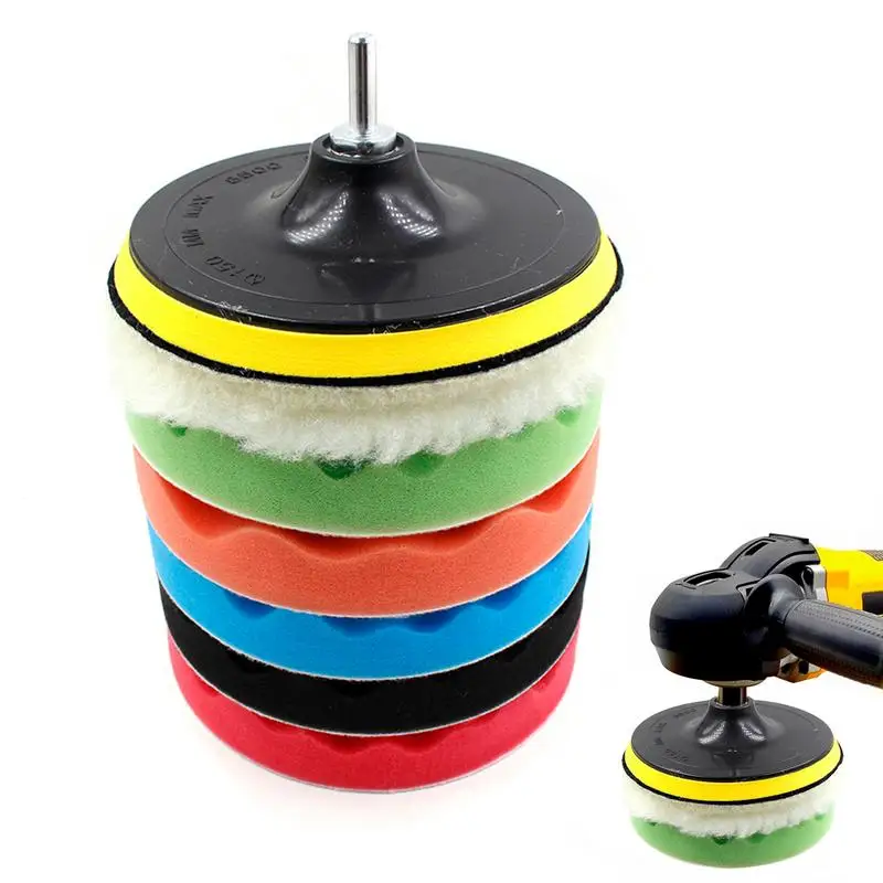8 Pcs Car Foam Drill Polishing Pad Kit Buffing Pads Sponge Set Drill Power Tool Headlight Wheel Polisher Pad
8 Pcs Car Foam Drill Polishing Pad Kit Buffing Pads Sponge Set Drill Power Tool Headlight Wheel Polisher Pad