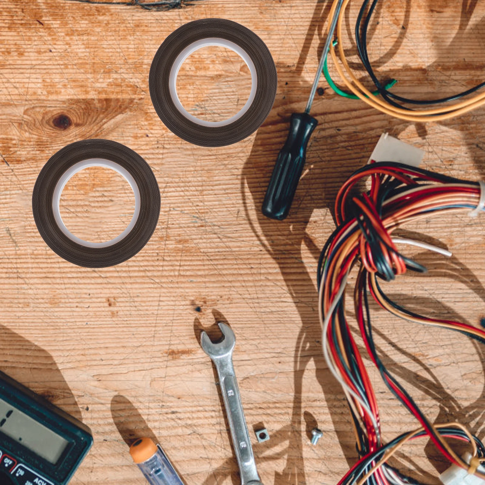 3 Rolls Fiberglass Cloth Heat Resistant Tape Aluminum High Temp Electrical for Pipe and Insulation Light Brown
3 Rolls Fiberglass Cloth Heat Resistant Tape Aluminum High Temp Electrical for Pipe and Insulation Light Brown