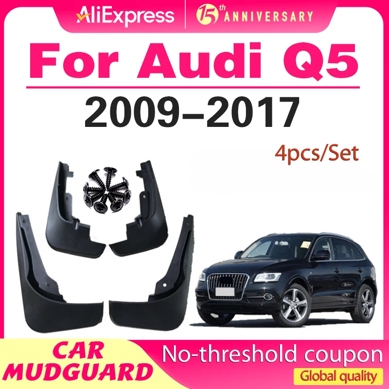 Fit For Audi Q5 2009-2017 Molded Mudflaps Mud Flap Flaps Splash Guards Fender2010-2013 2014 2015 2016 Front Rear Accessories
Fit For Audi Q5 2009-2017 Molded Mudflaps Mud Flap Flaps Splash Guards Fender2010-2013 2014 2015 2016 Front Rear Accessories