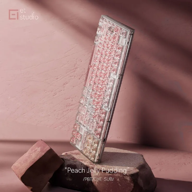 Peach Jelly Pudding 150 Keys Theme Keycaps Set PC Cherry Profile Customized Handmade Keycaps for Mechanical Keyboard Accessories
Peach Jelly Pudding 150 Keys Theme Keycaps Set PC Cherry Profile Customized Handmade Keycaps for Mechanical Keyboard Accessories