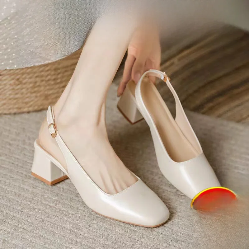 Brand Genuine Leather mid Heel Open Toe Sandals Summer Outdoor Wear Ele Commuting Versatile Low Cut Comfortable Thi Hee...
Brand Genuine Leather mid Heel Open Toe Sandals Summer Outdoor Wear Ele Commuting Versatile Low Cut Comfortable Thi Hee...