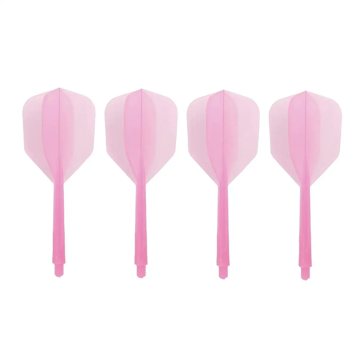 4 Pcs Transparent Fine Thread Flights Accessory Outdoor and Indoor Sports Tail Wings (Fine and Small Thread, Pink)
4 Pcs Transparent Fine Thread Flights Accessory Outdoor and Indoor Sports Tail Wings (Fine and Small Thread, Pink)