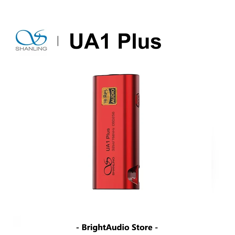 SHANLING UA1 PLUS Красный USB ЦАП AMP двойной CS43131 Hi-Res аудиоусилитель для наушников PCM768 кГц DSD256 Тип-C с выходом 3,5 мм
SHANLING UA1 PLUS Красный USB ЦАП AMP двойной CS43131 Hi-Res аудиоусилитель для наушников PCM768 кГц DSD256 Тип-C с выходом 3,5 мм