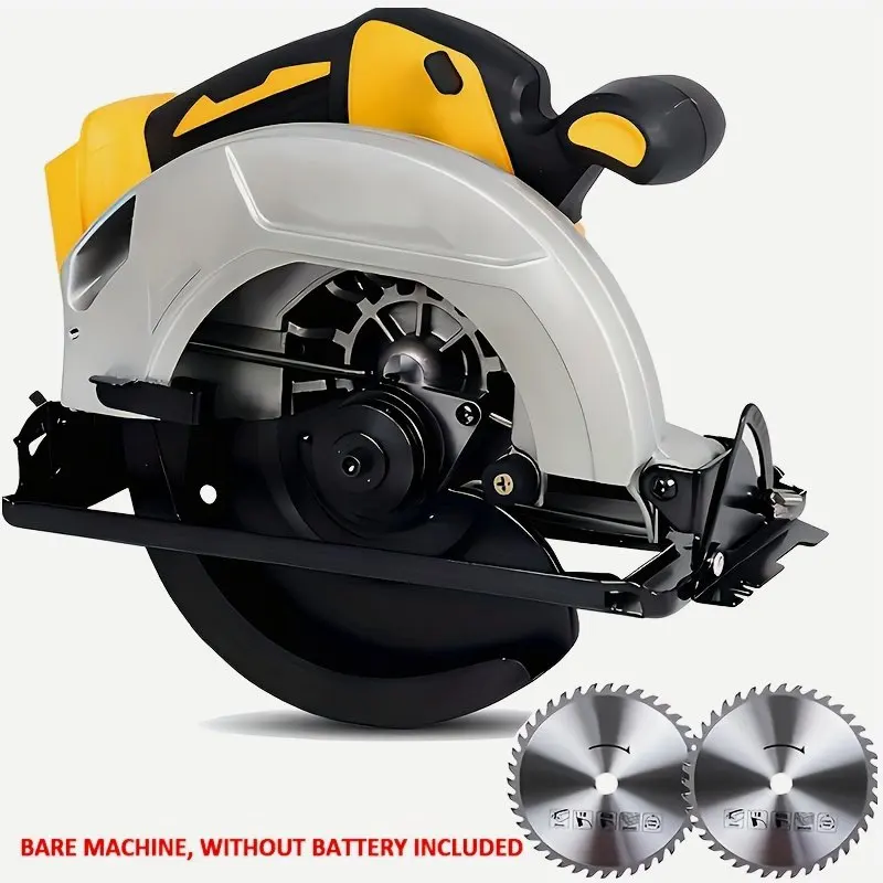 Wireless 7-1/4″ Brushless Circular Saw — 20V MAX Battery Ready, 0–50° Bevel Cut, Lightweight Design, Includes Two Versatile Blad
Wireless 7-1/4″ Brushless Circular Saw — 20V MAX Battery Ready, 0–50° Bevel Cut, Lightweight Design, Includes Two Versatile Blad