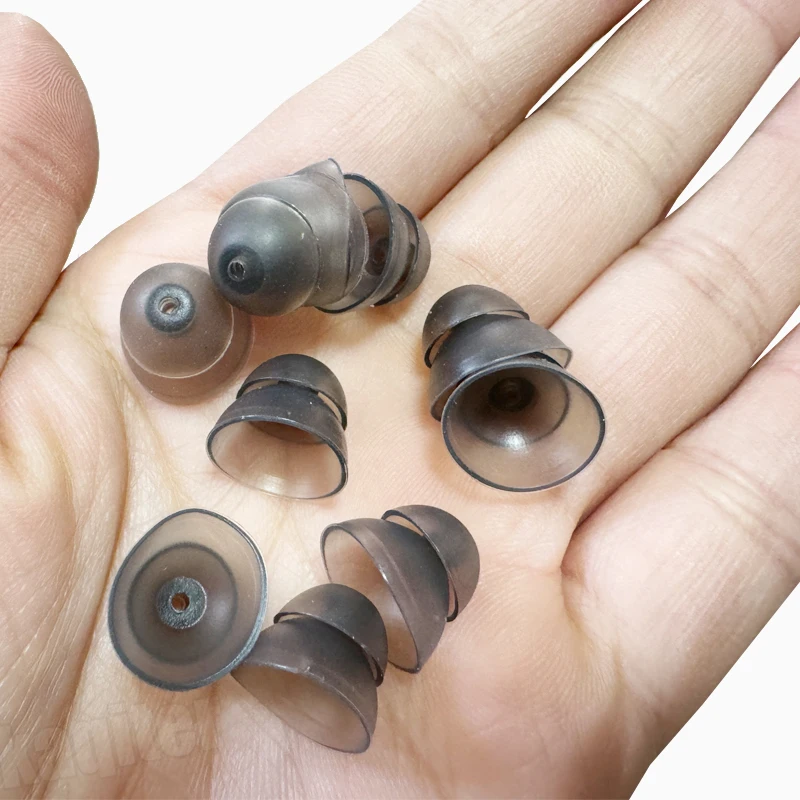 20pcs Silicone Hearing Aid Closed Domes Earplugs Double Layer Ear Tips Replacement Kit for Most Hearing Aid Earphones Ear Plugs
20pcs Silicone Hearing Aid Closed Domes Earplugs Double Layer Ear Tips Replacement Kit for Most Hearing Aid Earphones Ear Plugs