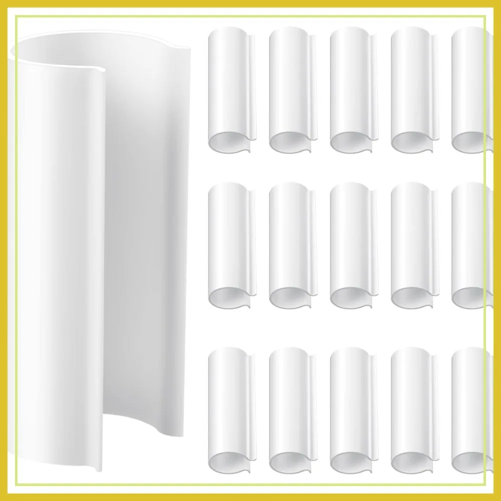 16 Pcs PVC Pipe Clips 2.4 Inches Long Greenhouse Clamps for 3/4 Inch PVC Pipe, Hoops, Row Covers, Pool Cover, Garden Net
16 Pcs PVC Pipe Clips 2.4 Inches Long Greenhouse Clamps for 3/4 Inch PVC Pipe, Hoops, Row Covers, Pool Cover, Garden Net