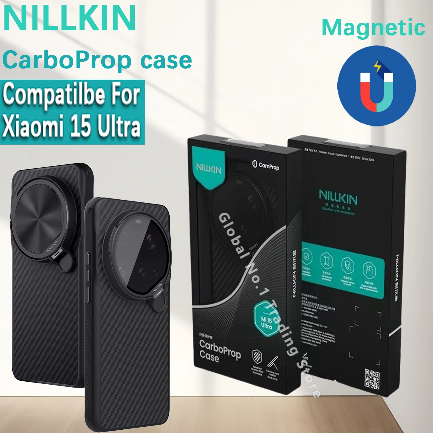 Чехол NILLKIN для Xiaomi 15, ультра, чехол из ТПУ + ПК, противоударный магнитный чехол для телефона, защитный чехол слайд-кронштейном для объектива Magsafe
Чехол NILLKIN для Xiaomi 15, ультра, чехол из ТПУ + ПК, противоударный магнитный чехол для телефона, защитный чехол слайд-кронштейном для объектива Magsafe