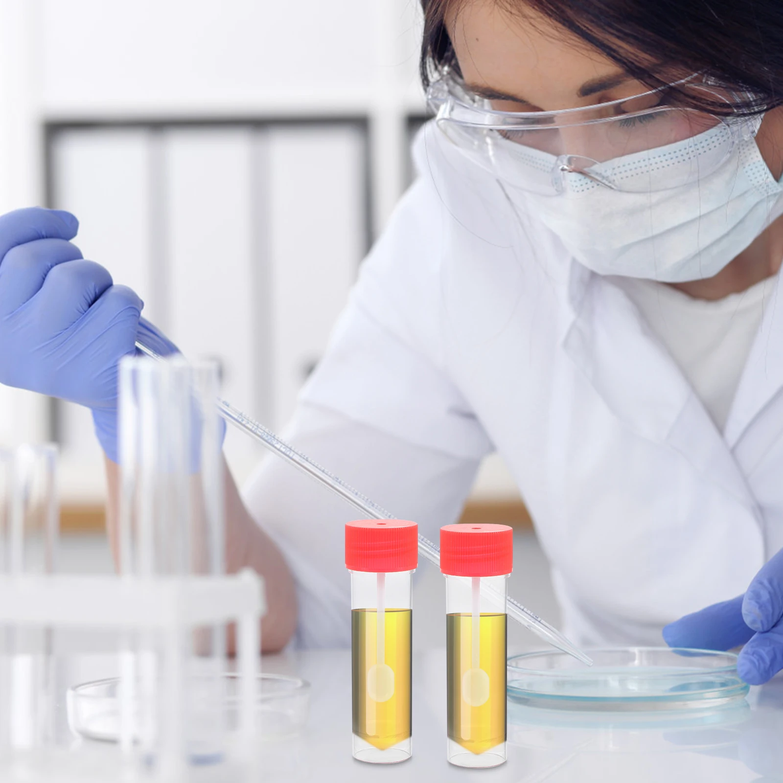 25 Pcs Sampling Cup Small Sample Cups Specimen Urine Stool Container with Lids Plastic
25 Pcs Sampling Cup Small Sample Cups Specimen Urine Stool Container with Lids Plastic