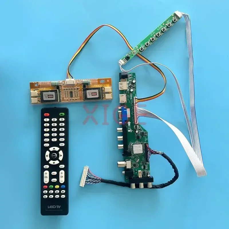 Для телефона, контроллер, плата драйвера, цифровой DVB, Φ 4CCFL 1600*900, ЖК-матрица, комплект «сделай сам», USB + HDMI + VGA + AV + IR
Для телефона, контроллер, плата драйвера, цифровой DVB, Φ 4CCFL 1600*900, ЖК-матрица, комплект «сделай сам», USB + HDMI + VGA + AV + IR