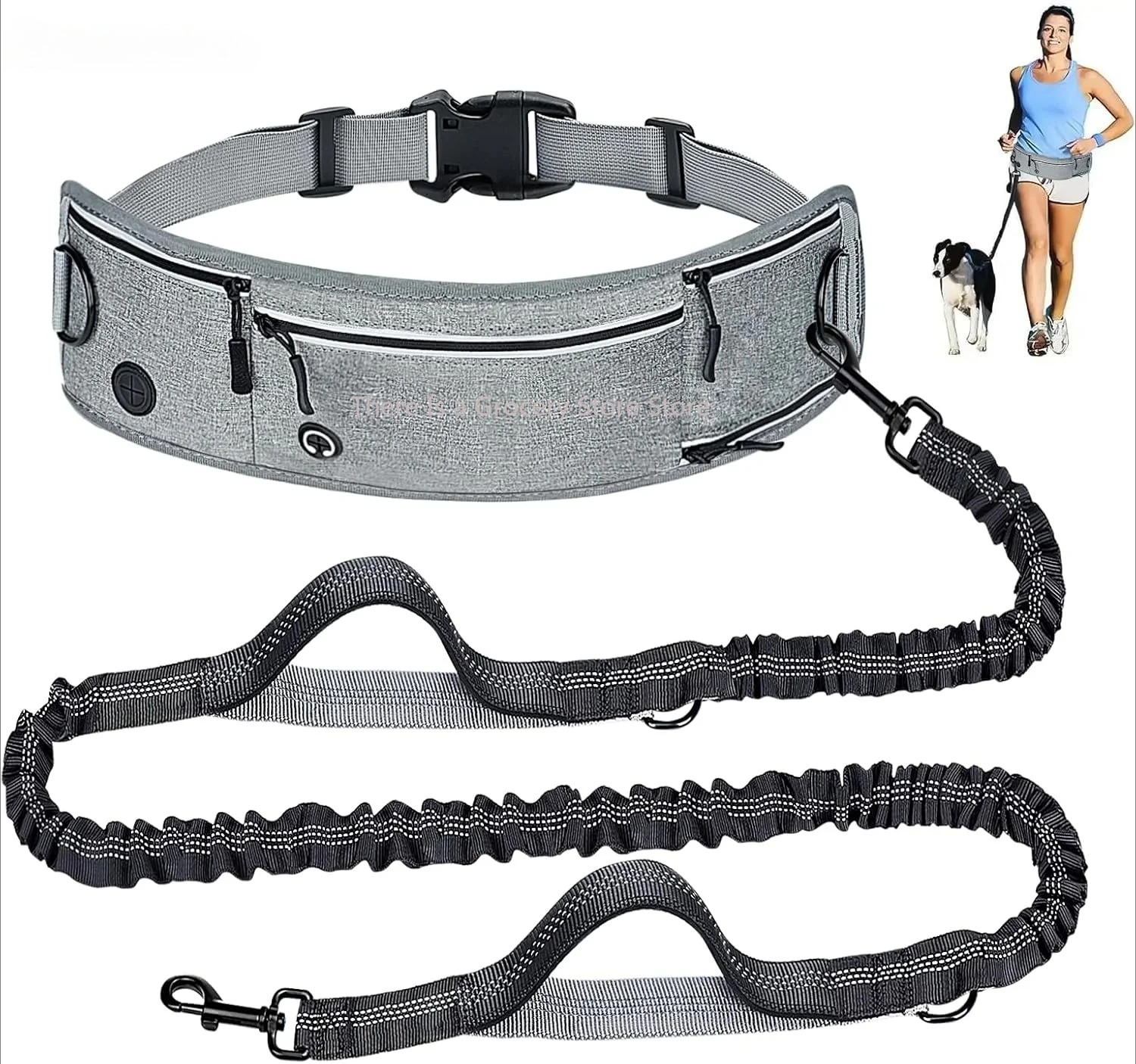Waist Dog Hands Free Dogs Leash, Waist Running Leash with Zipper, Walking Pouch for Dog Walking, Reflective Dual Padded Handles
Waist Dog Hands Free Dogs Leash, Waist Running Leash with Zipper, Walking Pouch for Dog Walking, Reflective Dual Padded Handles