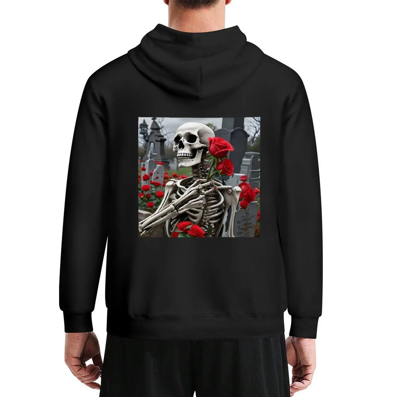 Skeleton with Roses in a Graveyard Hoodie korean style clothes men's sweat-shirt set men's clothes mens clothing mens hoodies
Skeleton with Roses in a Graveyard Hoodie korean style clothes men's sweat-shirt set men's clothes mens clothing mens hoodies