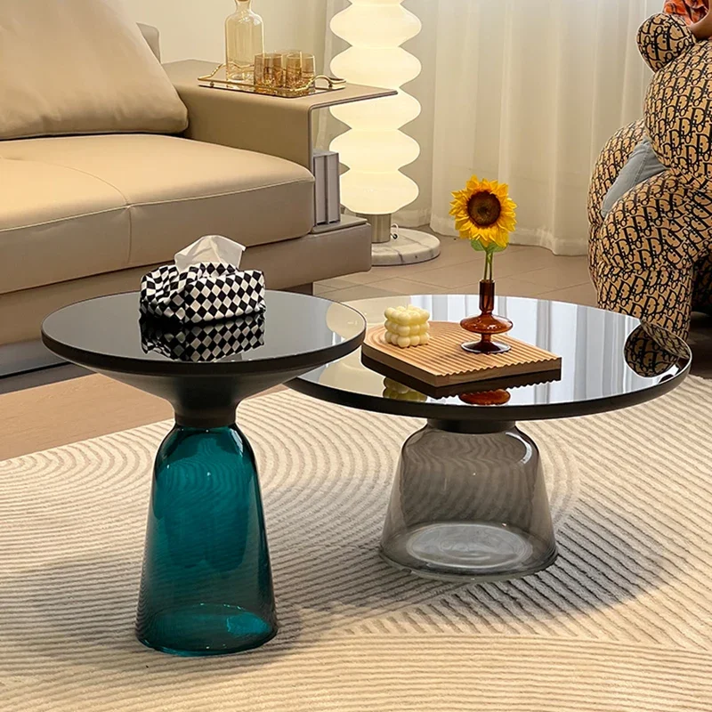 Decoration Modern Coffee Table Organizer Designer Round Minimalist Side Table Transparent Kaffee Tische Living Room Furniture
Decoration Modern Coffee Table Organizer Designer Round Minimalist Side Table Transparent Kaffee Tische Living Room Furniture