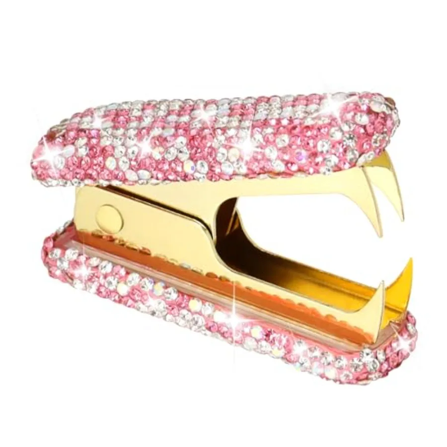 Шикарный инструмент для удаления скоб со стразами, съемник кристаллов, милый блестящий степлер, инструмент для удаления степлера для дома, школы, офиса, Dazzli
Шикарный инструмент для удаления скоб со стразами, съемник кристаллов, милый блестящий степлер, инструмент для удаления степлера для дома, школы, офиса, Dazzli