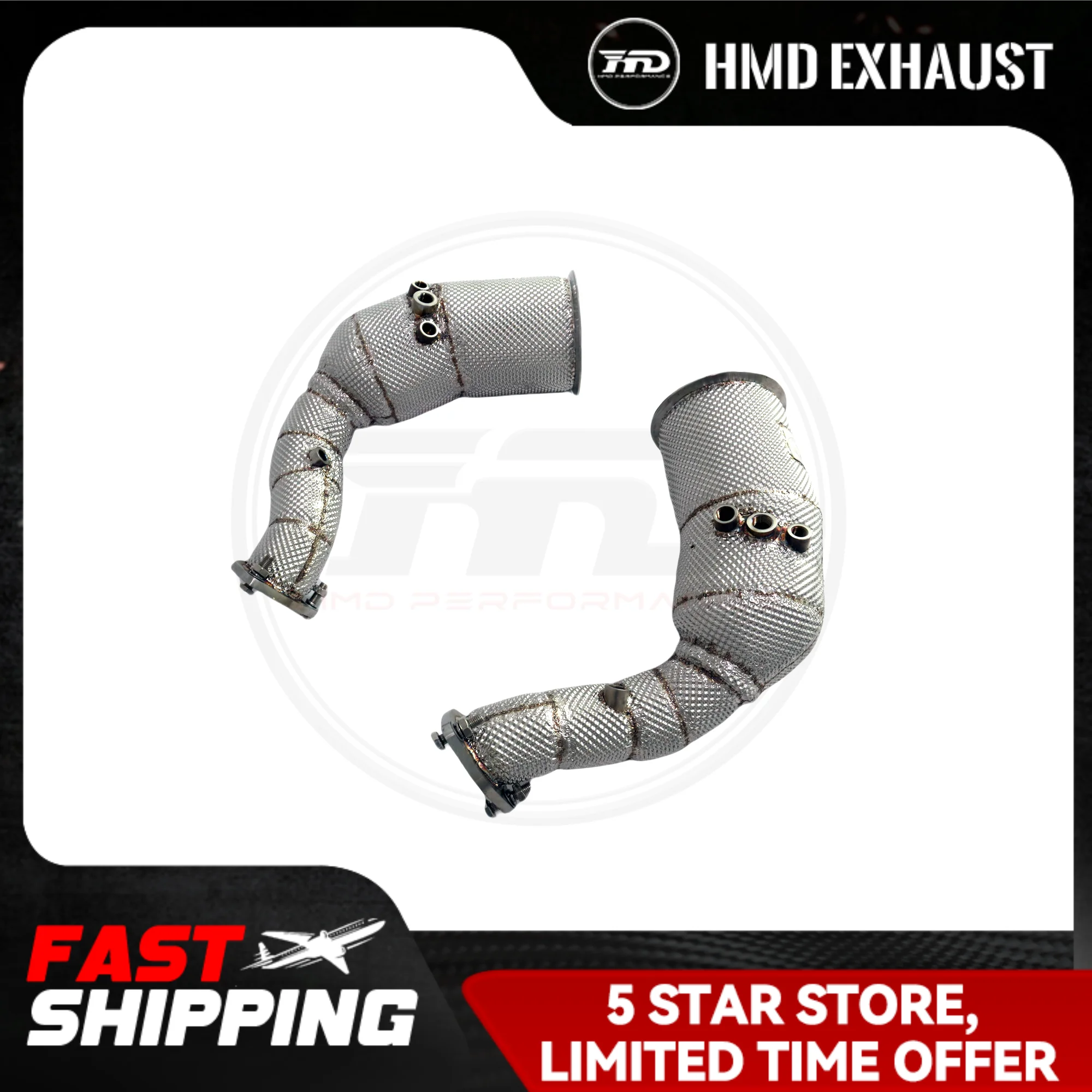 HMD Stainless Steel Exhaust System High Flow Performance Downpipe For AUDI RSQ8 Racing Pipe
HMD Stainless Steel Exhaust System High Flow Performance Downpipe For AUDI RSQ8 Racing Pipe