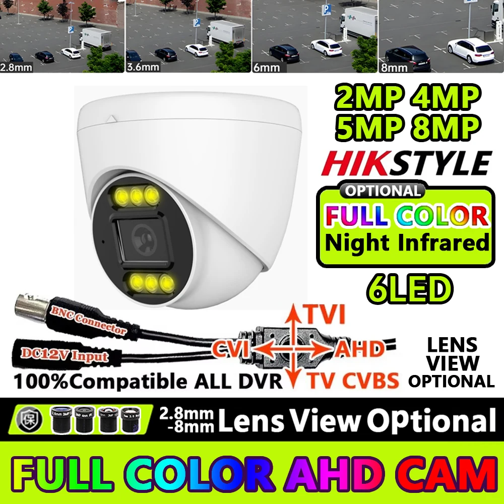 4K 8MP 5MP 4MP AHD Купольная камера Инфракрасная 6LED Обновление ночного видения Теплый свет Полноцветный HD Крытый монитор домашней безопасности
4K 8MP 5MP 4MP AHD Купольная камера Инфракрасная 6LED Обновление ночного видения Теплый свет Полноцветный HD Крытый монитор домашней безопасности