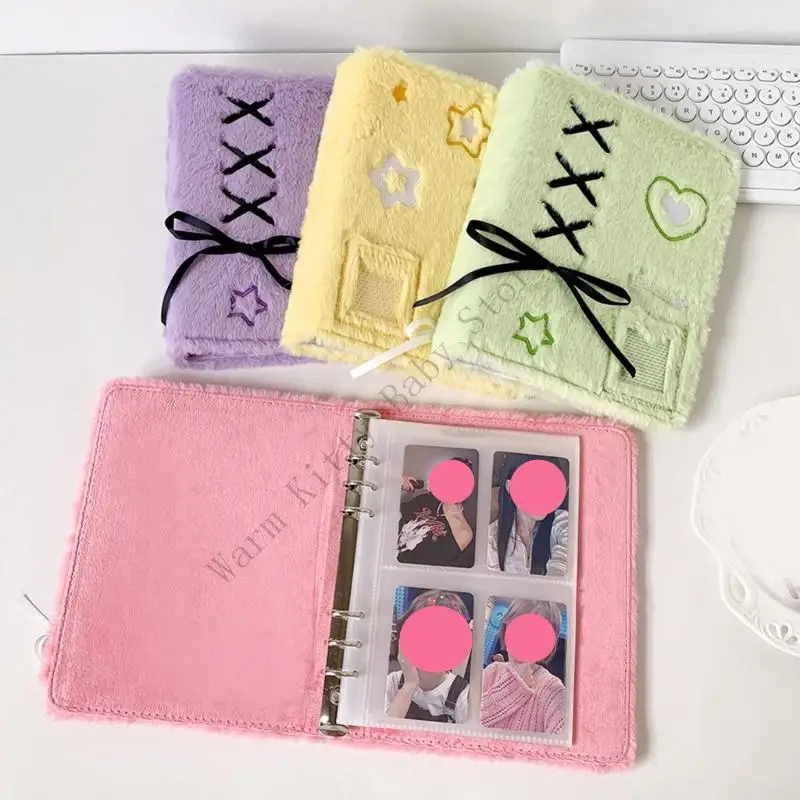 New Cute Plush Baby Growth Record Photo Album with Bowknot Decor Sweet Children Photocard Binder Album Baby Milestone Photo Book
New Cute Plush Baby Growth Record Photo Album with Bowknot Decor Sweet Children Photocard Binder Album Baby Milestone Photo Book