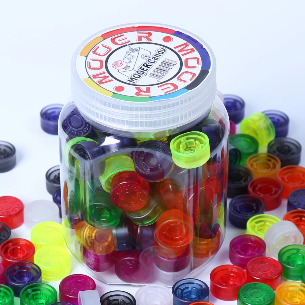 Mooer Candy Footswitch Topper Footswitch toppers are colorful plastic bumpers 100 pieces
Mooer Candy Footswitch Topper Footswitch toppers are colorful plastic bumpers 100 pieces