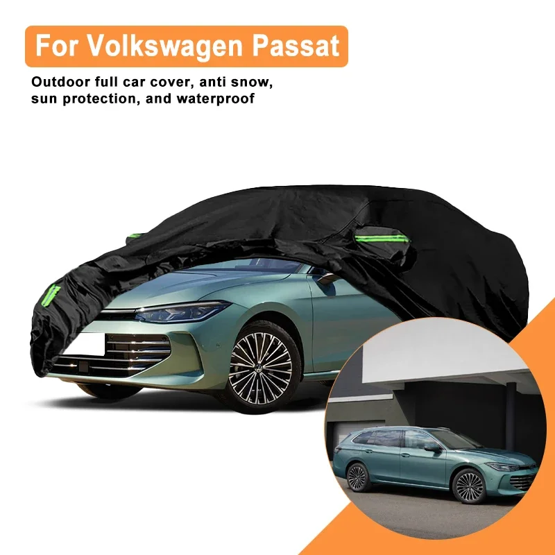 Full Car Cover for Volkswagen VW Passat Outdoor Use - Waterproof Snowproof Sunshade, Winter & Summer Auto Protection Accessories
Full Car Cover for Volkswagen VW Passat Outdoor Use - Waterproof Snowproof Sunshade, Winter & Summer Auto Protection Accessories