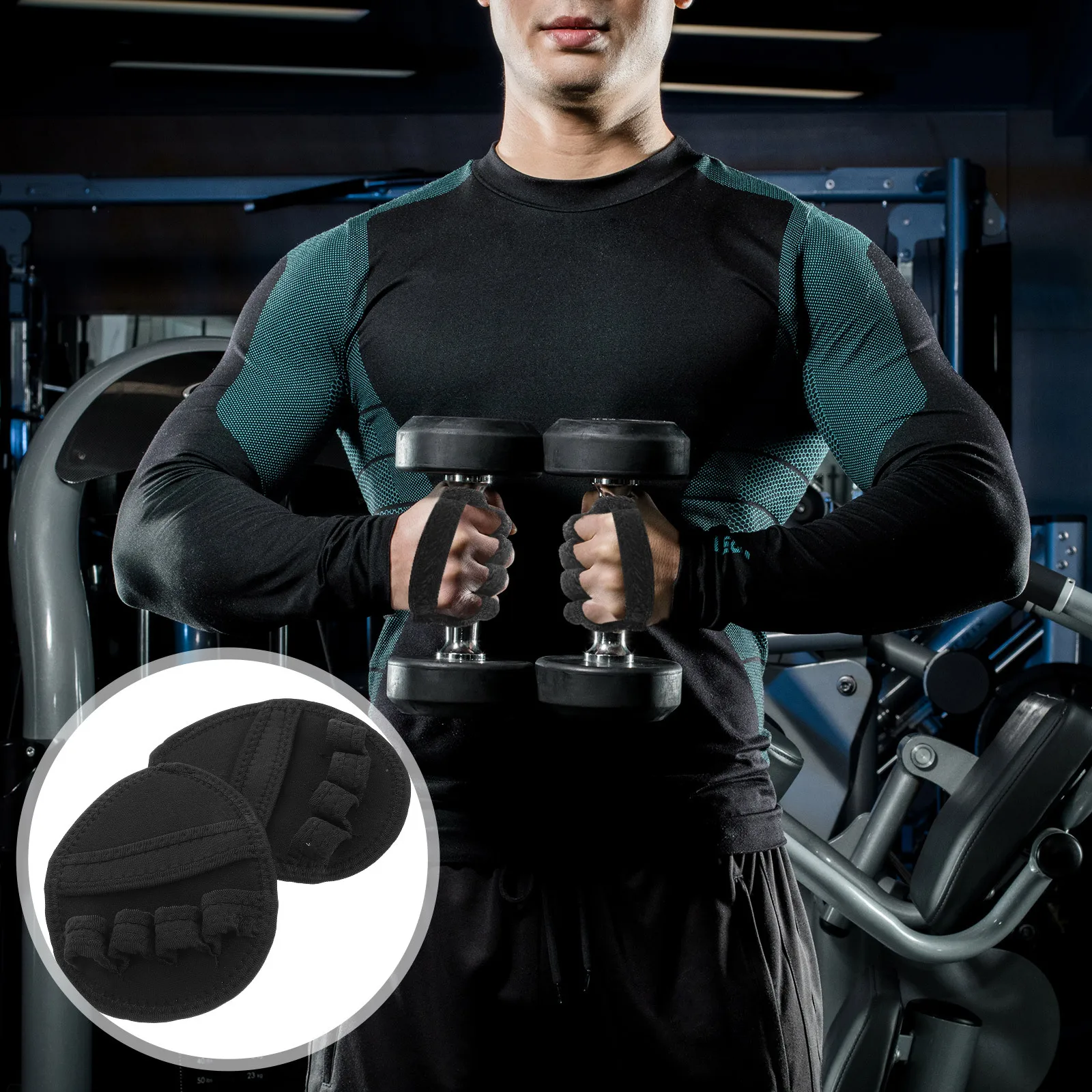 1Pair Fitness Workout Gloves Weight Lifting Grip Pads Breathable Palm Protection Anti Slip Gym Hand Grips Unisex 
1Pair Fitness Workout Gloves Weight Lifting Grip Pads Breathable Palm Protection Anti Slip Gym Hand Grips Unisex