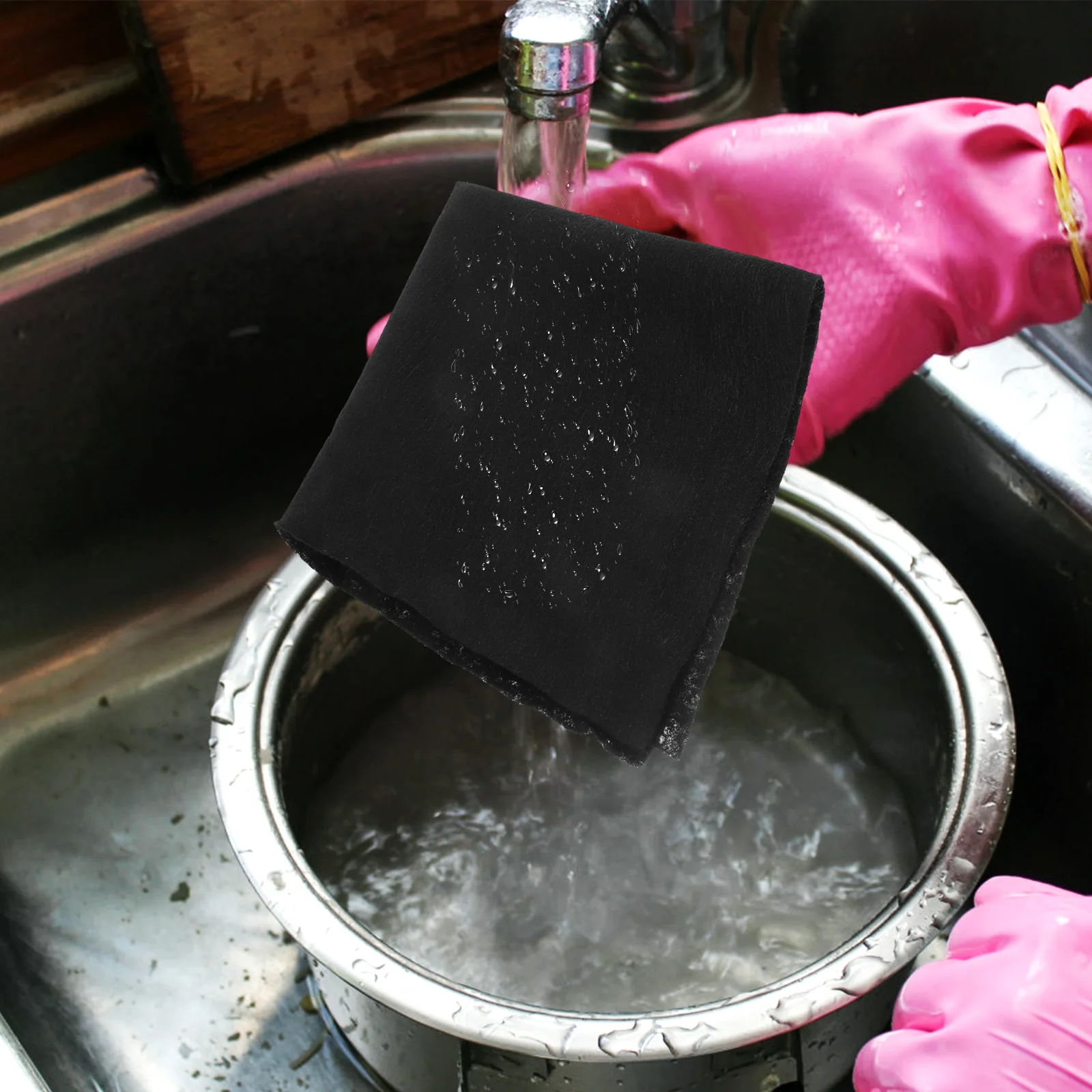 8pcs Black 30x30cm Microfiber Cloths for Glass Window Mirror Kitchen Car Interior Reusable Washable Cleaning Towels Home Use
8pcs Black 30x30cm Microfiber Cloths for Glass Window Mirror Kitchen Car Interior Reusable Washable Cleaning Towels Home Use