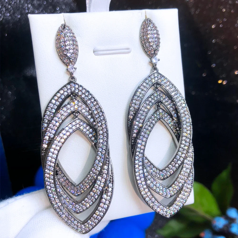 Kellybola Luxury Circle Pendant Earrings For Women Wedding Party CZ Dubai Bridal Earrings Boucle D'oreille Femme Trendy Jewelry
Kellybola Luxury Circle Pendant Earrings For Women Wedding Party CZ Dubai Bridal Earrings Boucle D'oreille Femme Trendy Jewelry