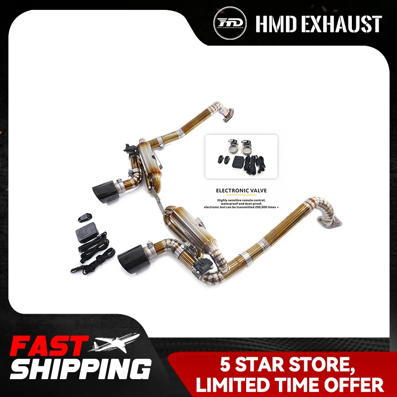  HMD Ti/SS304 Exhaust System Catback For Porsche 718 982 2.0T Upgrade GT4 High Flow Performance Racing Pipe
HMD Ti/SS304 Exhaust System Catback For Porsche 718 982 2.0T Upgrade GT4 High Flow Performance Racing Pipe