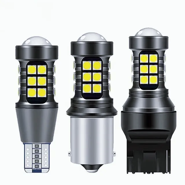 T15 T20 1156 1157 3030 27SMD reversing lights, brake lights, turn signals
T15 T20 1156 1157 3030 27SMD reversing lights, brake lights, turn signals