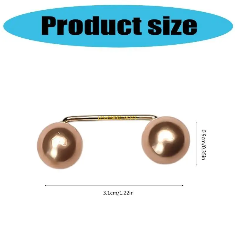 DXAE 10lots Trendy Twin Pearls Clip Versatiles Clothing Fasteners Party Outfit Pin
DXAE 10lots Trendy Twin Pearls Clip Versatiles Clothing Fasteners Party Outfit Pin