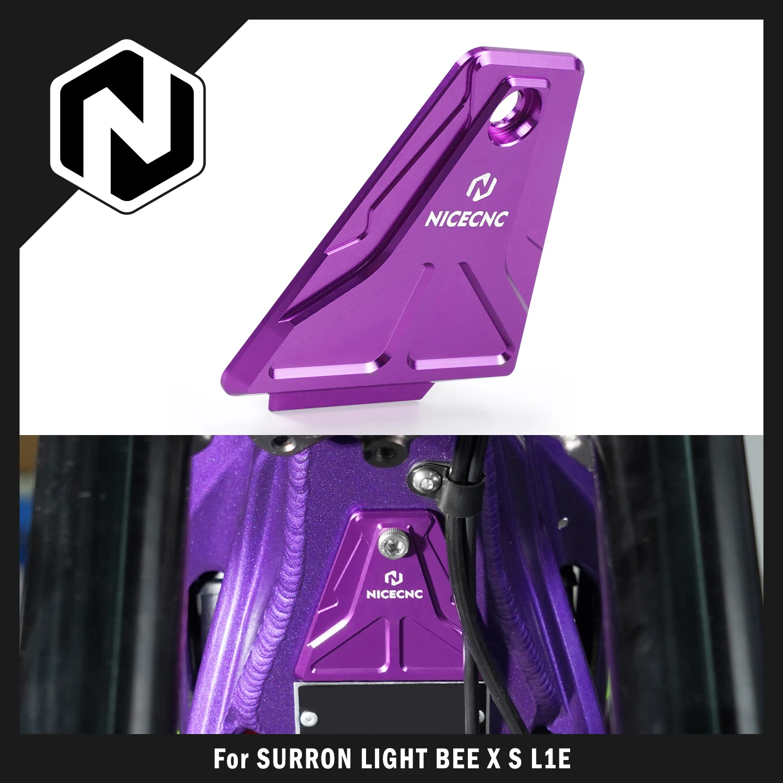 NICECNC For Surron Light Bee X Horn Cover Gap Plate Guard For Sur-Ron Light Bee S L1E For Segway X160 X260 Electric Dirt Bike
NICECNC For Surron Light Bee X Horn Cover Gap Plate Guard For Sur-Ron Light Bee S L1E For Segway X160 X260 Electric Dirt Bike
