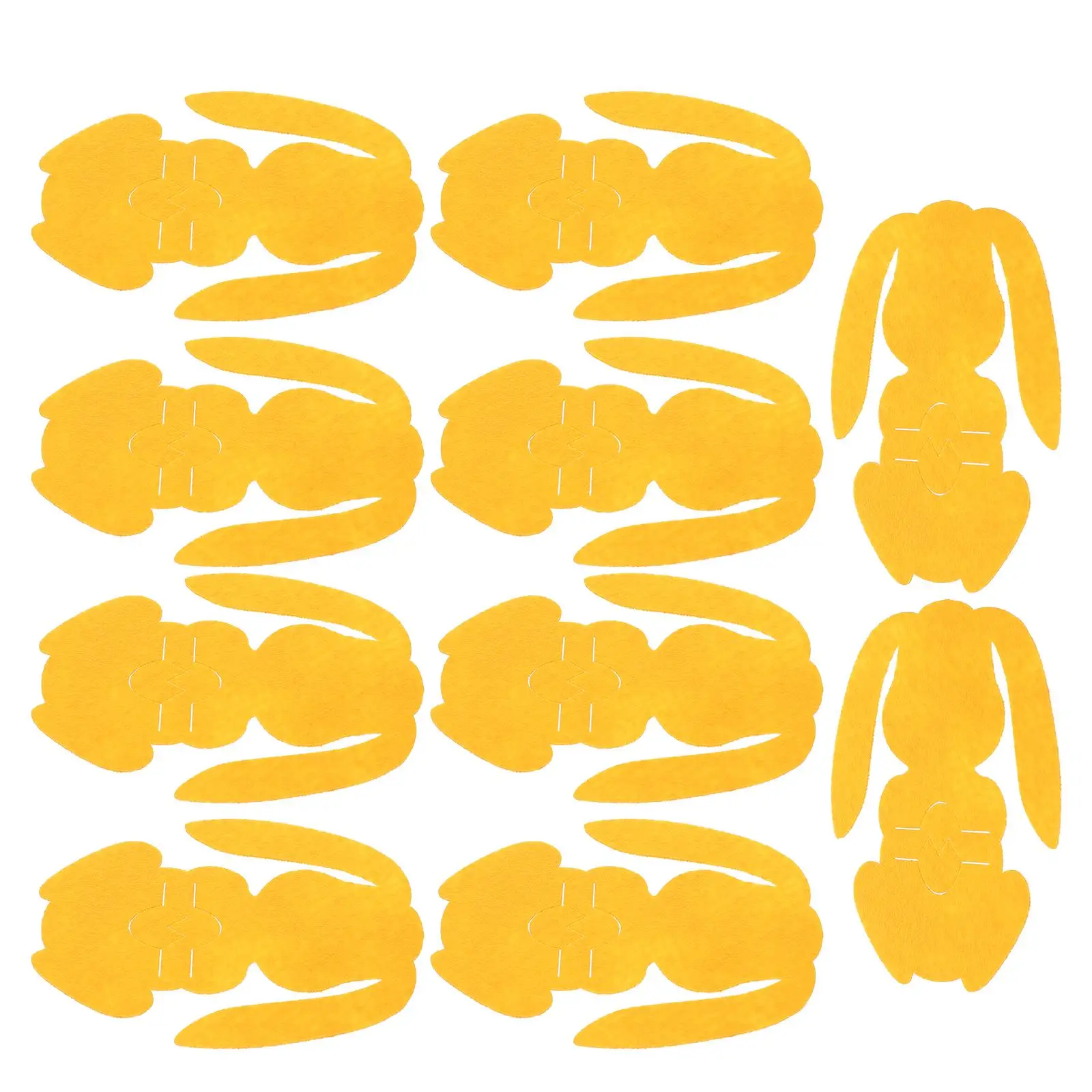 Easter Themed Rabbit Cutlery Bag Holder Yellow Non woven Fabric Cute Bunny Design Long Service Life Festive Dinning Decor Easter
Easter Themed Rabbit Cutlery Bag Holder Yellow Non woven Fabric Cute Bunny Design Long Service Life Festive Dinning Decor Easter