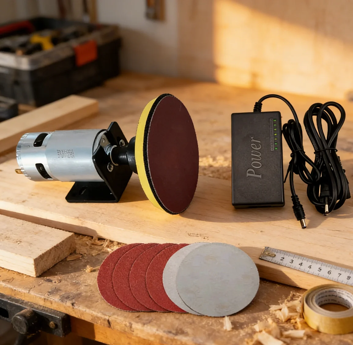 Мини-электрическая настольная шлифовальная машина, полировальный станок с шлифовальными дисками, комплект питания для металла, дерева, DIY, ремесло, шлифовка, полировка
Мини-электрическая настольная шлифовальная машина, полировальный станок с шлифовальными дисками, комплект питания для металла, дерева, DIY, ремесло, шлифовка, полировка