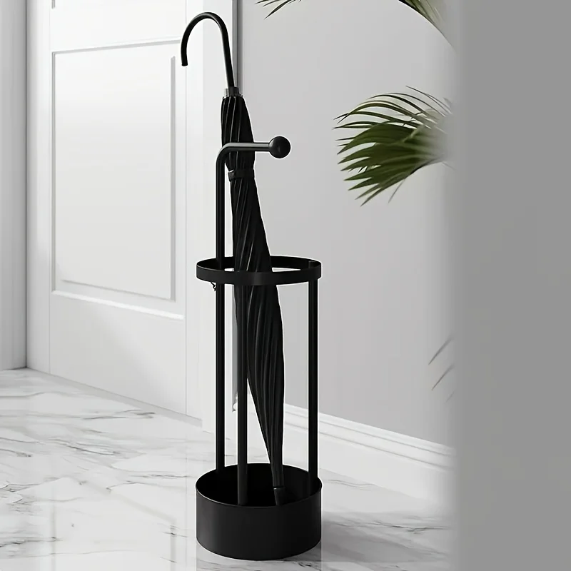 Nordic Metal Umbrella Stand with Drip Tray, Freestanding Entryway Umbrella & Cane Holder, Home and Commercial Storage Rack
Nordic Metal Umbrella Stand with Drip Tray, Freestanding Entryway Umbrella & Cane Holder, Home and Commercial Storage Rack