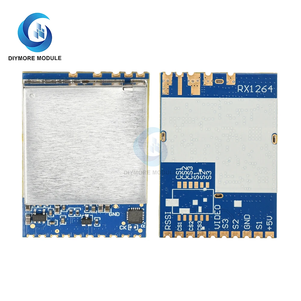 DC 5V 1.2G/1.3G FM Video Receiver Module RX1264 Wireless FPV Mapping Module Analog Wireless Audio Transmission Receiver Module
DC 5V 1.2G/1.3G FM Video Receiver Module RX1264 Wireless FPV Mapping Module Analog Wireless Audio Transmission Receiver Module