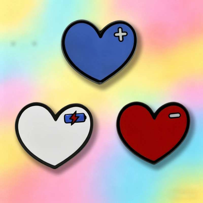 Unisex Colorful Heart Pin Red Blue White Metal Badge Brooch DIY for Clothes Bags Shoes Hat Scarf T-shirt Jeans Accessory
Unisex Colorful Heart Pin Red Blue White Metal Badge Brooch DIY for Clothes Bags Shoes Hat Scarf T-shirt Jeans Accessory