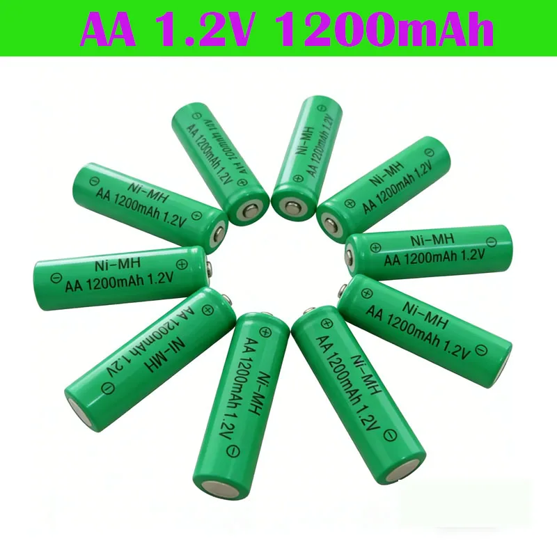 AA 1.2V 1200mAh Ni-MH Rechargeable Battery + USB Charger Overcharge Protection for Toys Mice Remotes Electronic Devices
AA 1.2V 1200mAh Ni-MH Rechargeable Battery + USB Charger Overcharge Protection for Toys Mice Remotes Electronic Devices