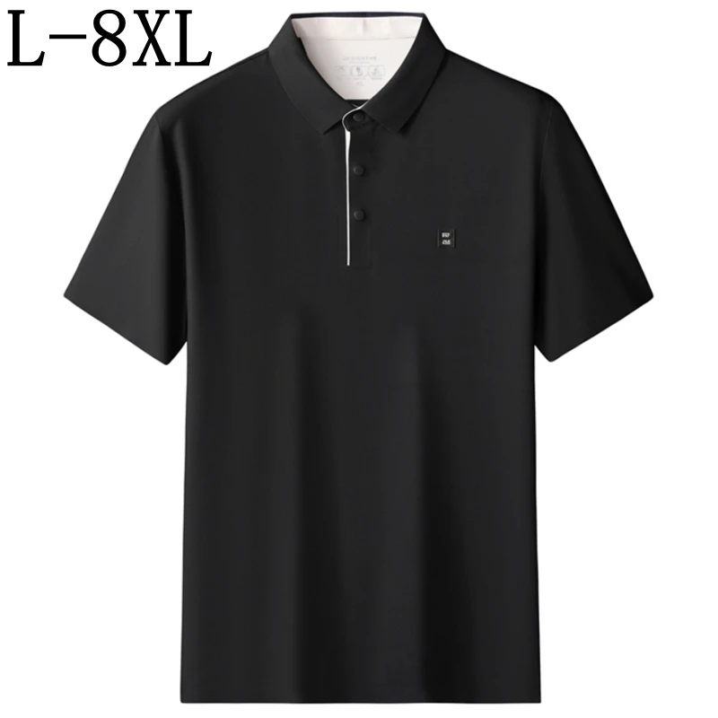 Мужские поло-рубашки 8XL 7XL 6XL, новинка 2026 года, летние, класса люкс, с коротким рукавом, повседневные, свободного кроя
Мужские поло-рубашки 8XL 7XL 6XL, новинка 2026 года, летние, класса люкс, с коротким рукавом, повседневные, свободного кроя