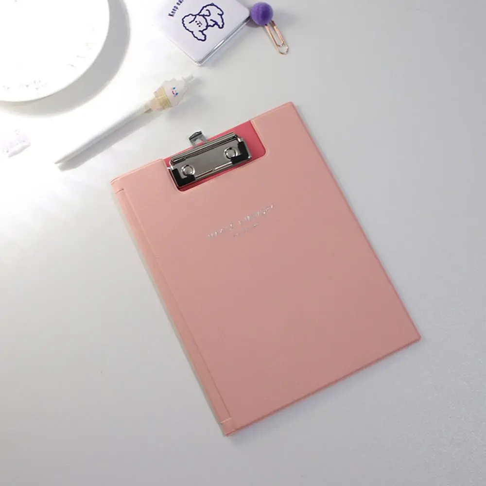 Simple PU Leather File Folder Color A4/A5 Contract Folder Folding Clipboard Students
Simple PU Leather File Folder Color A4/A5 Contract Folder Folding Clipboard Students