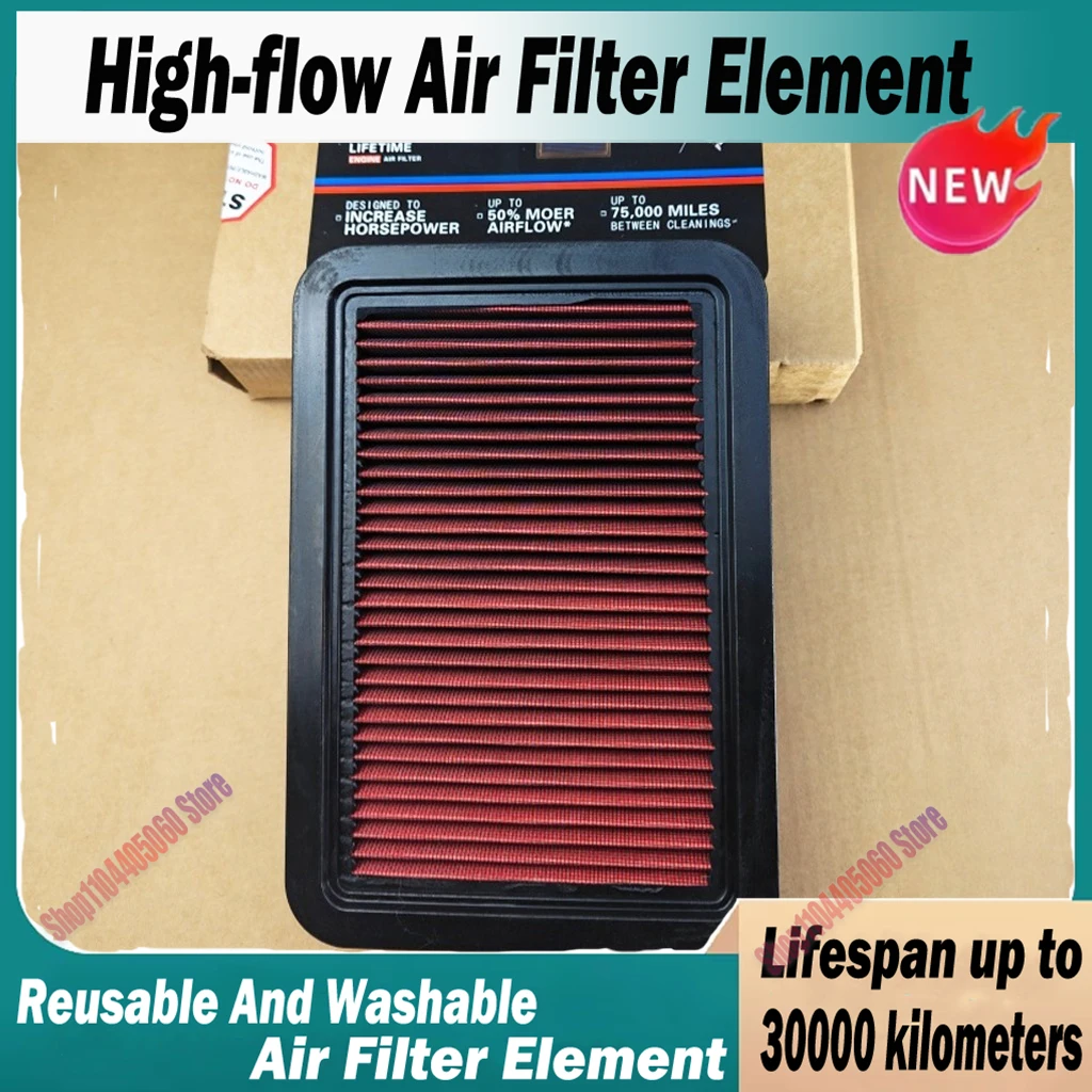 Car High Flow Air Filter 1500A023 for 2007- Mitsubishi Outlander 2.4 / 3.0 Lancer-ex ASX PEUGEOT 4007 Washable Reusable
Car High Flow Air Filter 1500A023 for 2007- Mitsubishi Outlander 2.4 / 3.0 Lancer-ex ASX PEUGEOT 4007 Washable Reusable